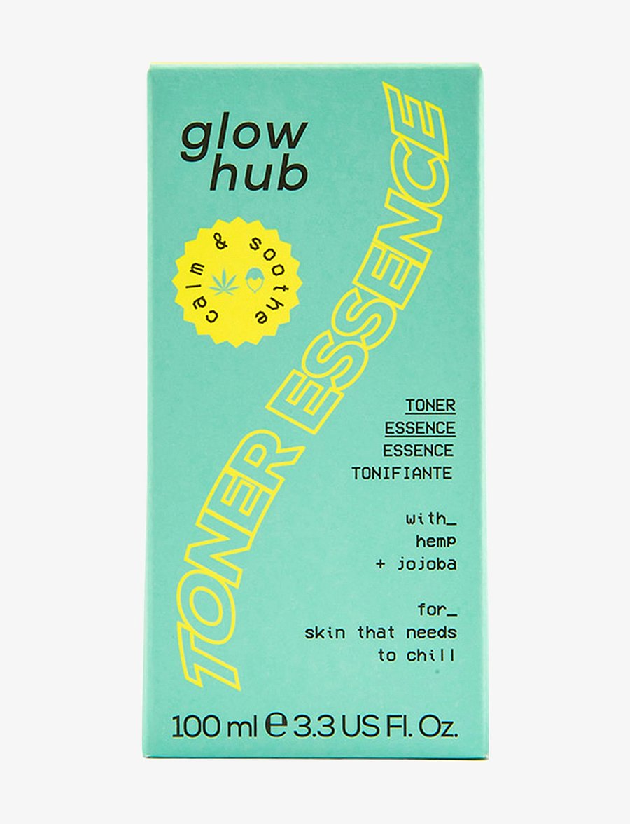 Glow hub - Glow Hub Calm & Soothe Toner Essence 100ml - kjarni - clear - 2