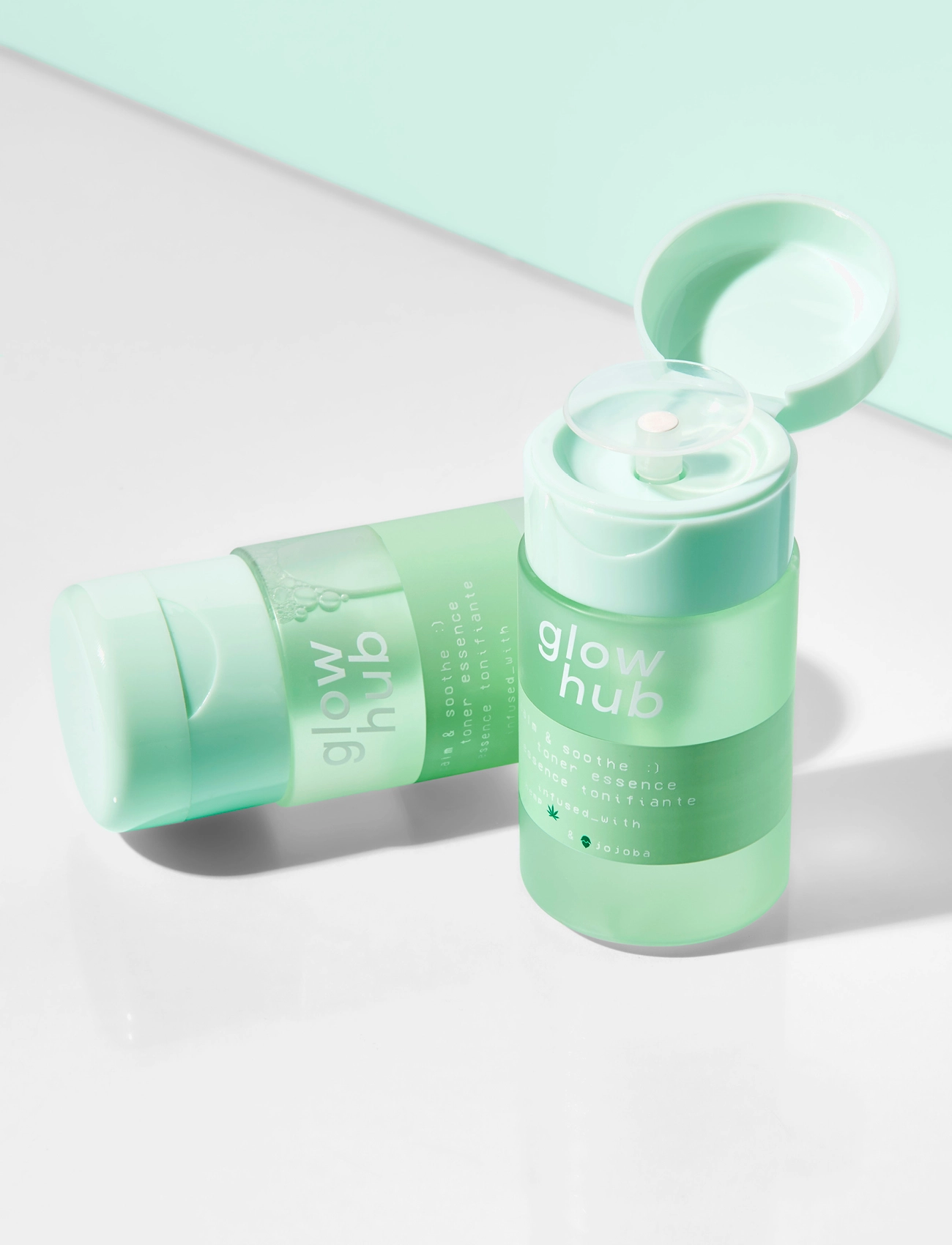 Glow hub - Glow Hub Calm & Soothe Toner Essence 100ml - essence - clear - 3