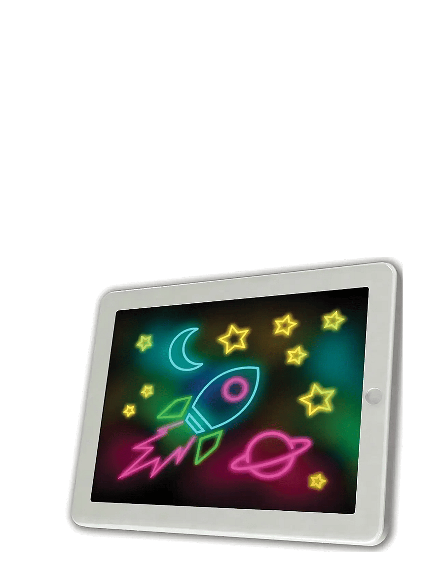 Glow Pad - Clasic Glow Pad - rittavlor - blue - 1