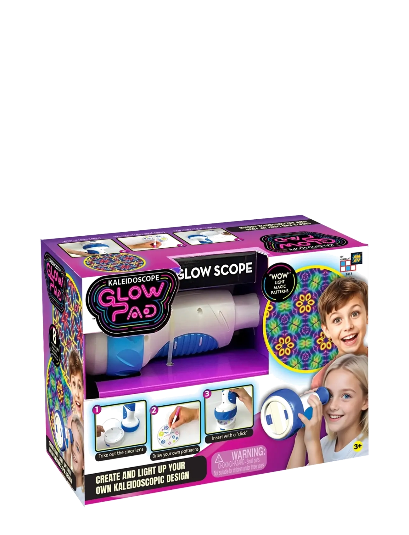 Glow Pad Glow-Scope - Inomhus leksaker - WHITE / purple