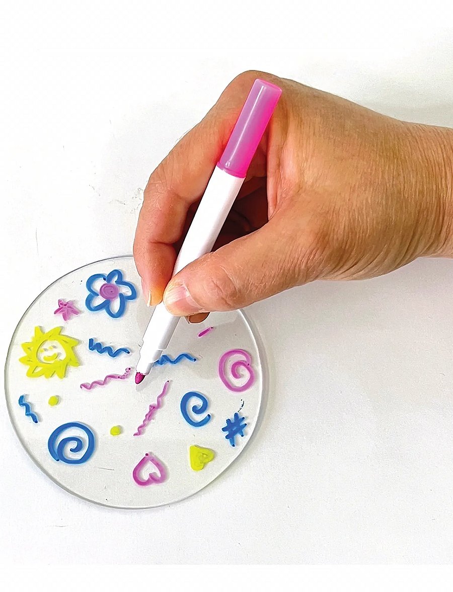 Glow Pad - Glow-Scope - pysselset - white - 3