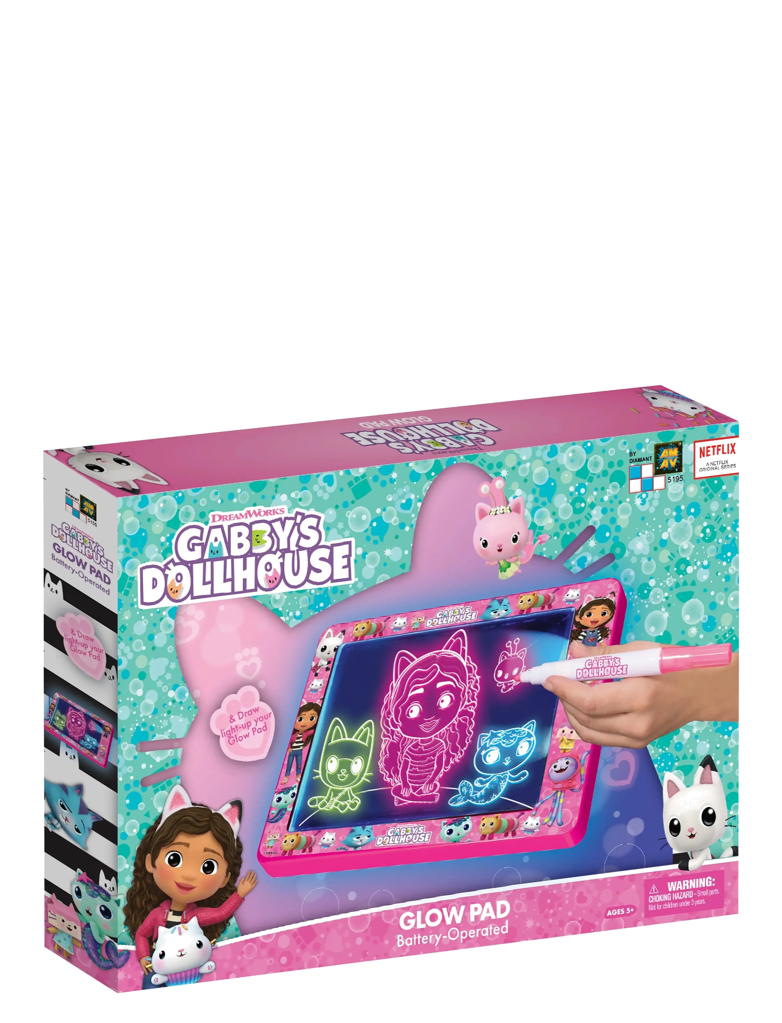 Glow Pad - Gabby's Dollhouse Glow Pad - pink - 1