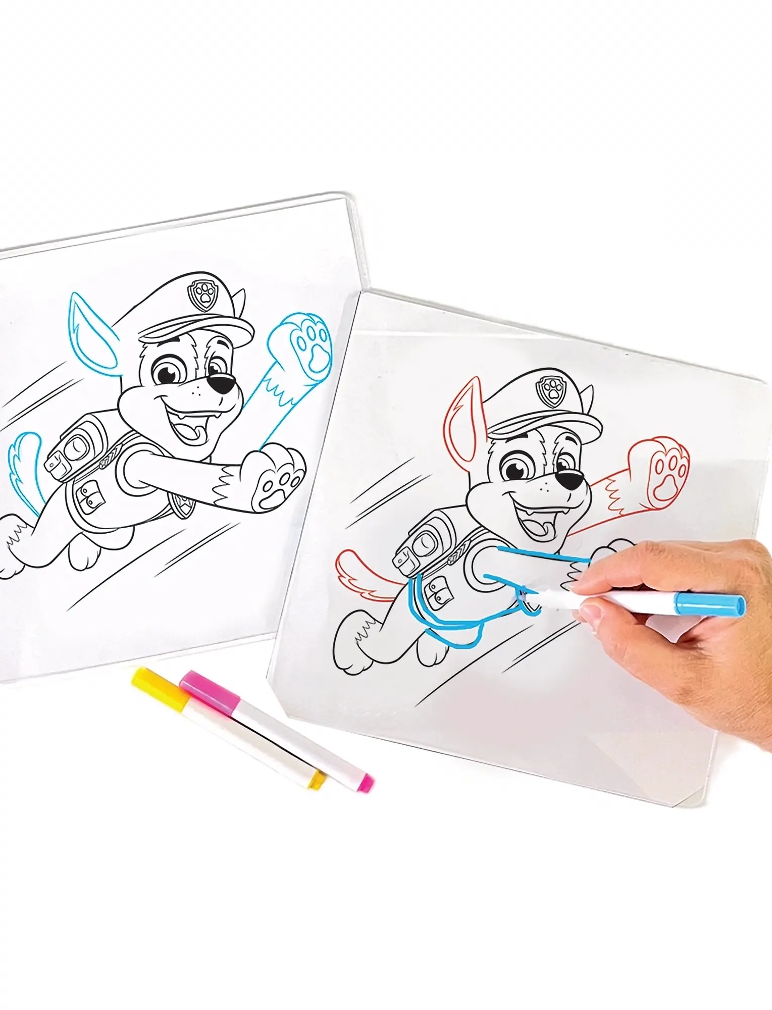 Glow Pad Paw Patrol Animation Glow Pad, One Size, Blue, Tegning > Tegnebrætter, Børn