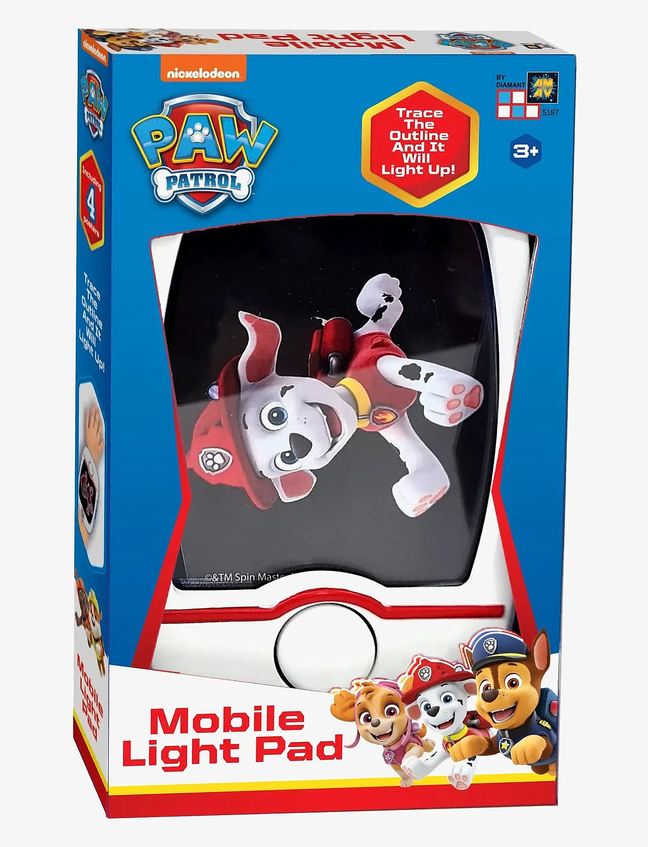 Glow Pad - Paw Patrol mobile light pad - Mobile Light Pad - tegnetavler - multi coloured - 2