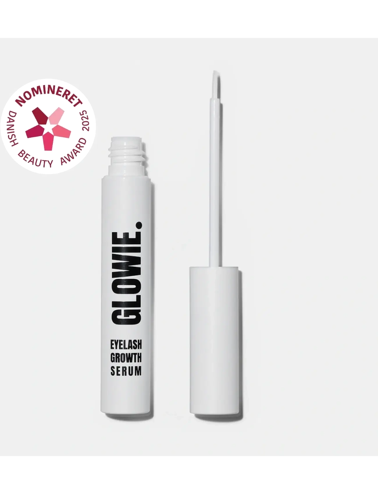 Glowie Copenhagen Glowie Eyelash Serum 3Ml, Øjenvippeserum & Eyebrow Serum, Nude, Str: 3 ML