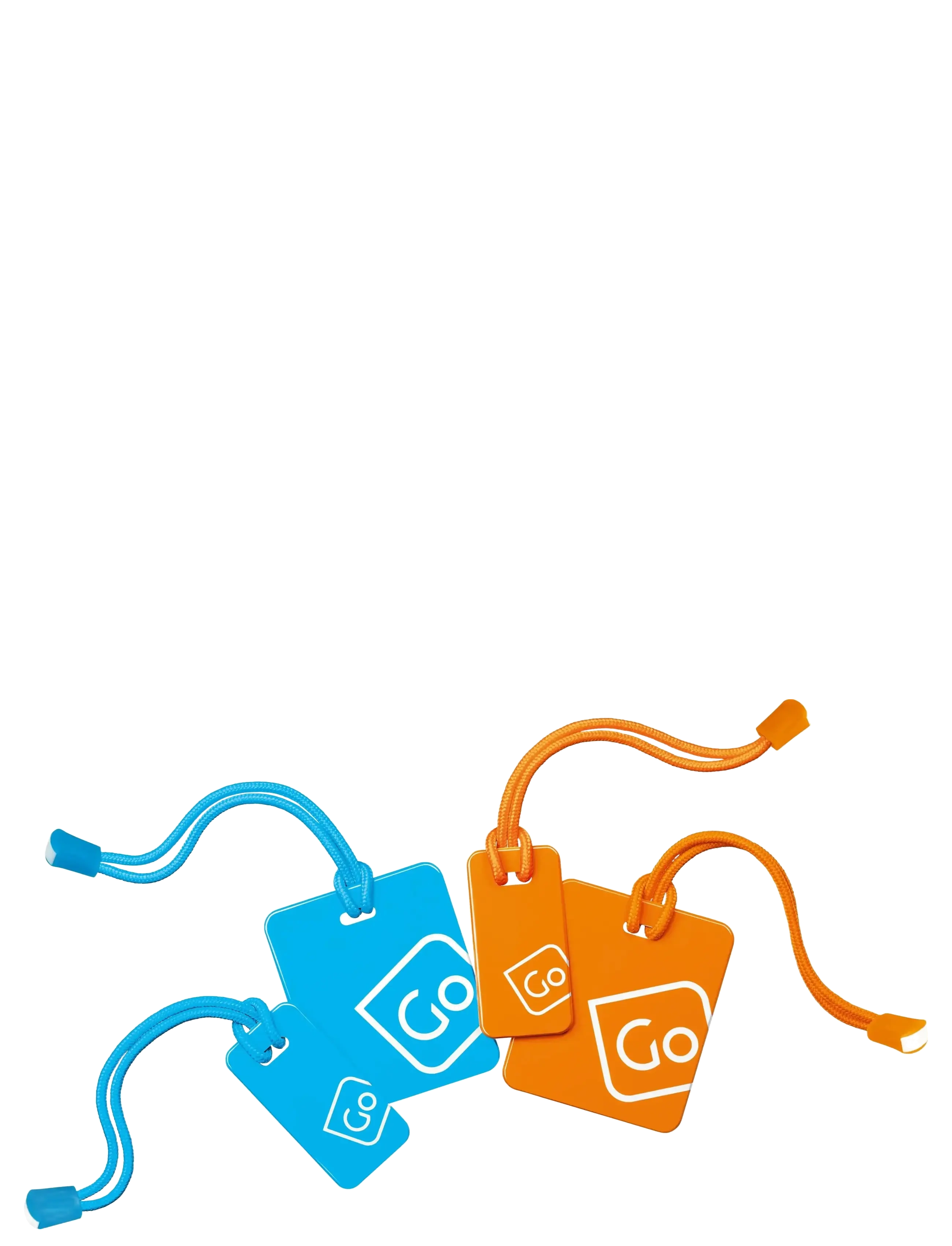 Go Travel Luggage Tags Family Pack - Deals - BLUE / blue