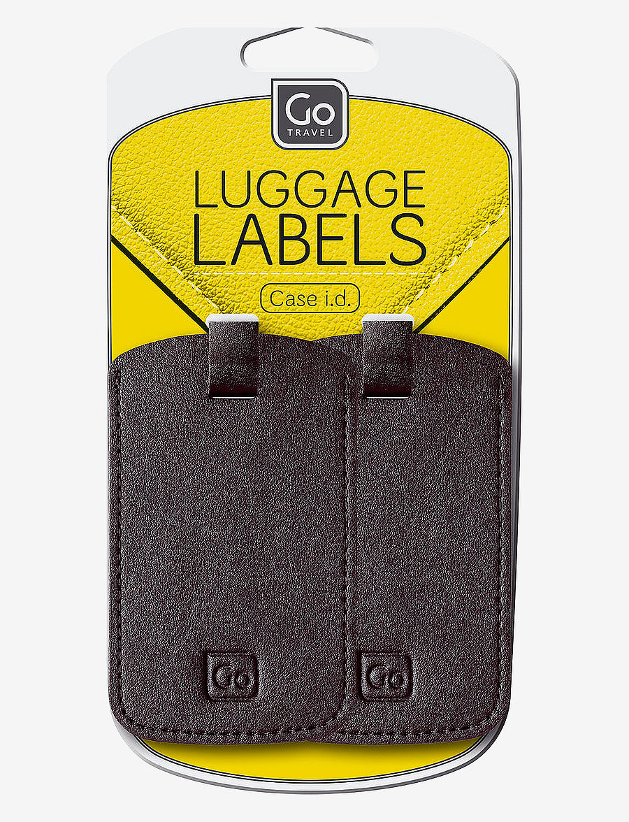 Go Travel - Luggage Labels - matkalaukkujen nimilaput - black - 2