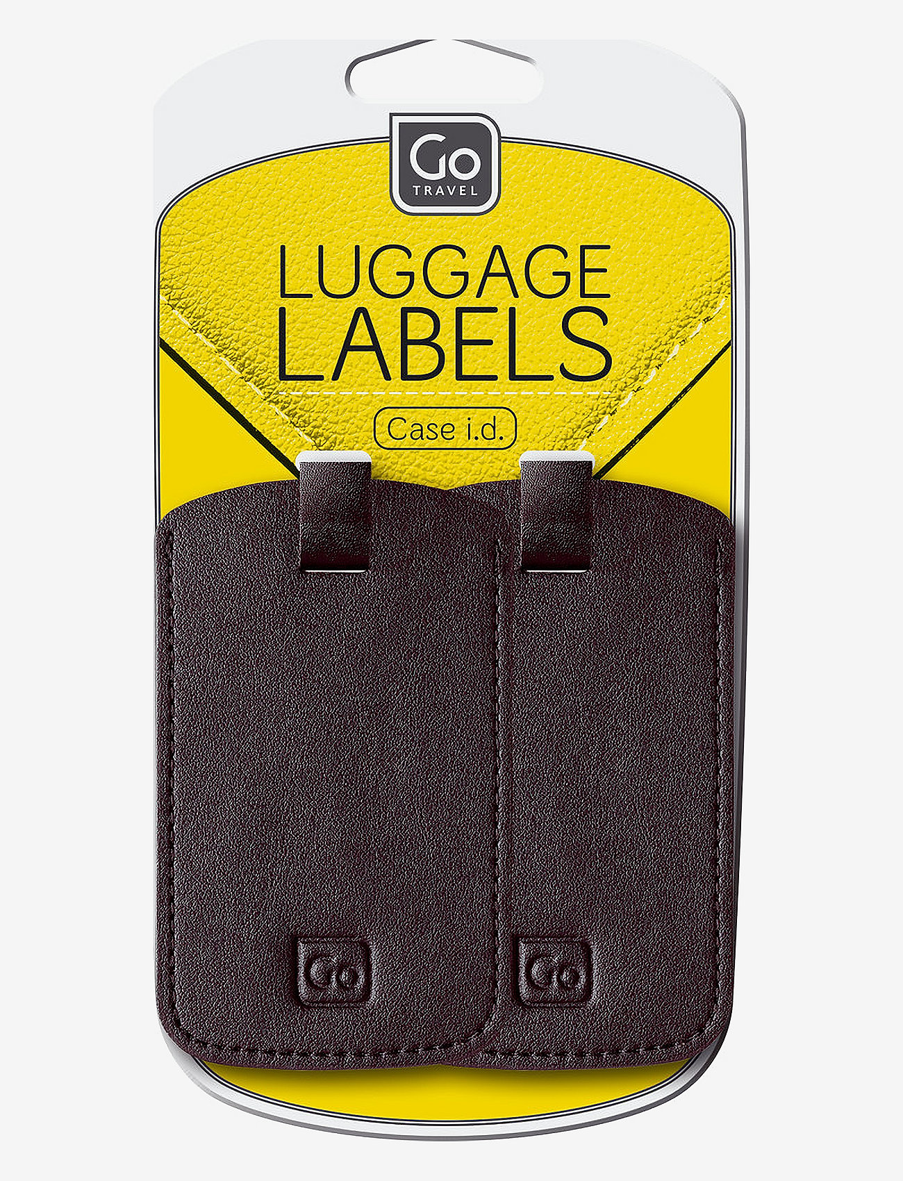 Go Travel - Classic Tags (Black) - laveste priser - black - 3
