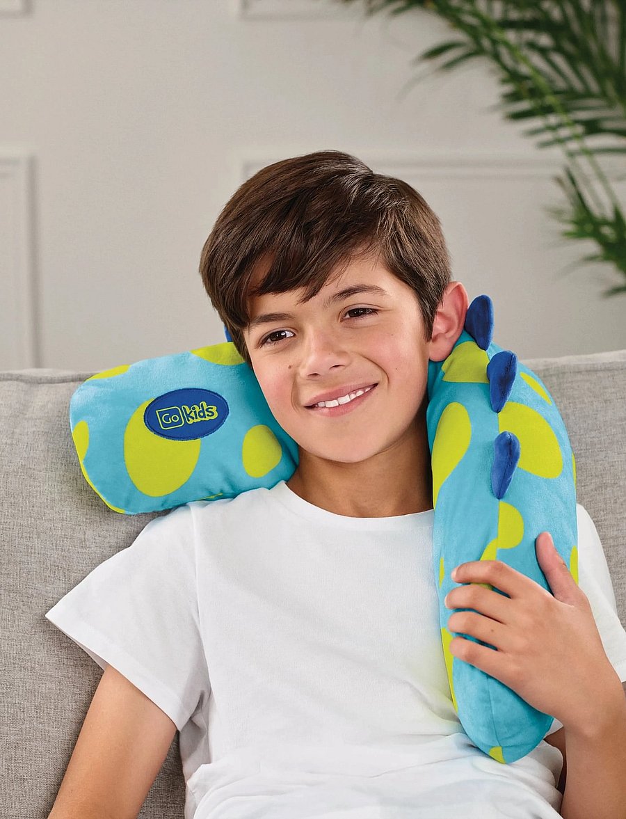 Go Travel - Monster Snuggle Travel Pillow - rejsetilbehør - blue - 5