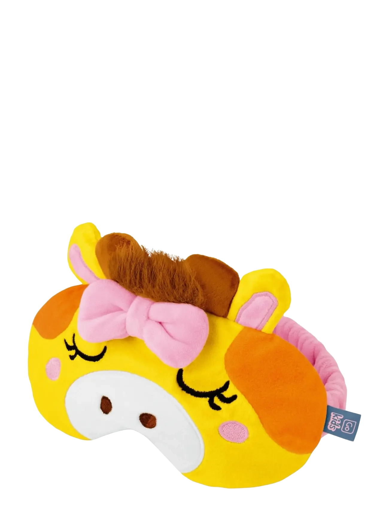 GO TRAVEL Giraffe Snuggle Eye Mask Gelb - One Size - Kinder
