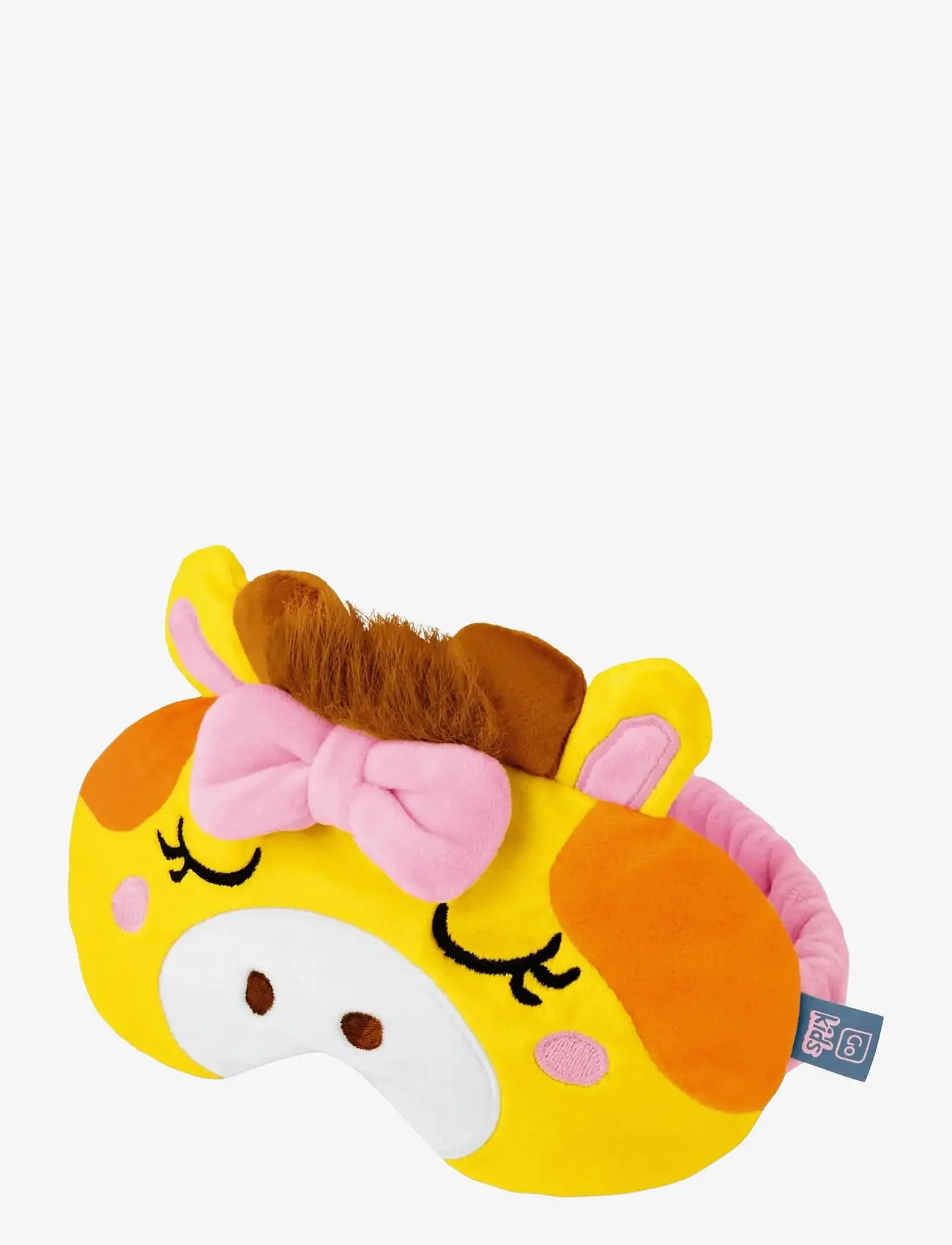 Go Travel - Giraffe Snuggle Eye Mask - pandebånd - yellow - 1