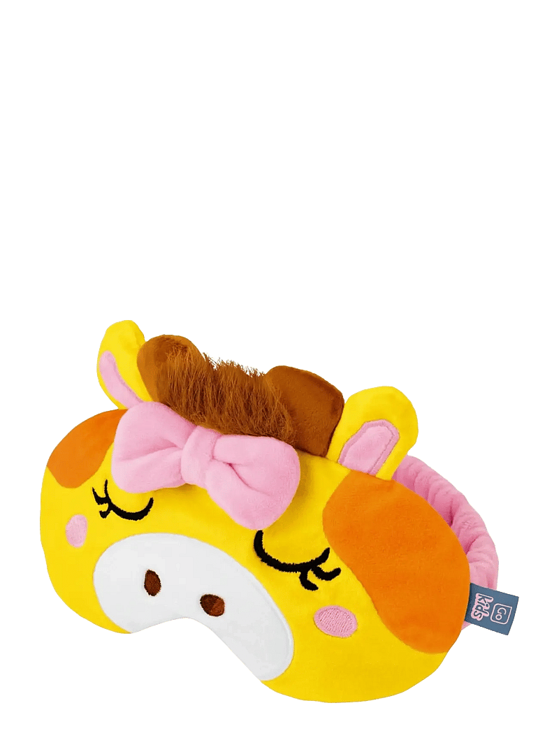 Go Travel - Giraffe Snuggle Eye Mask - pandebånd - yellow - 1