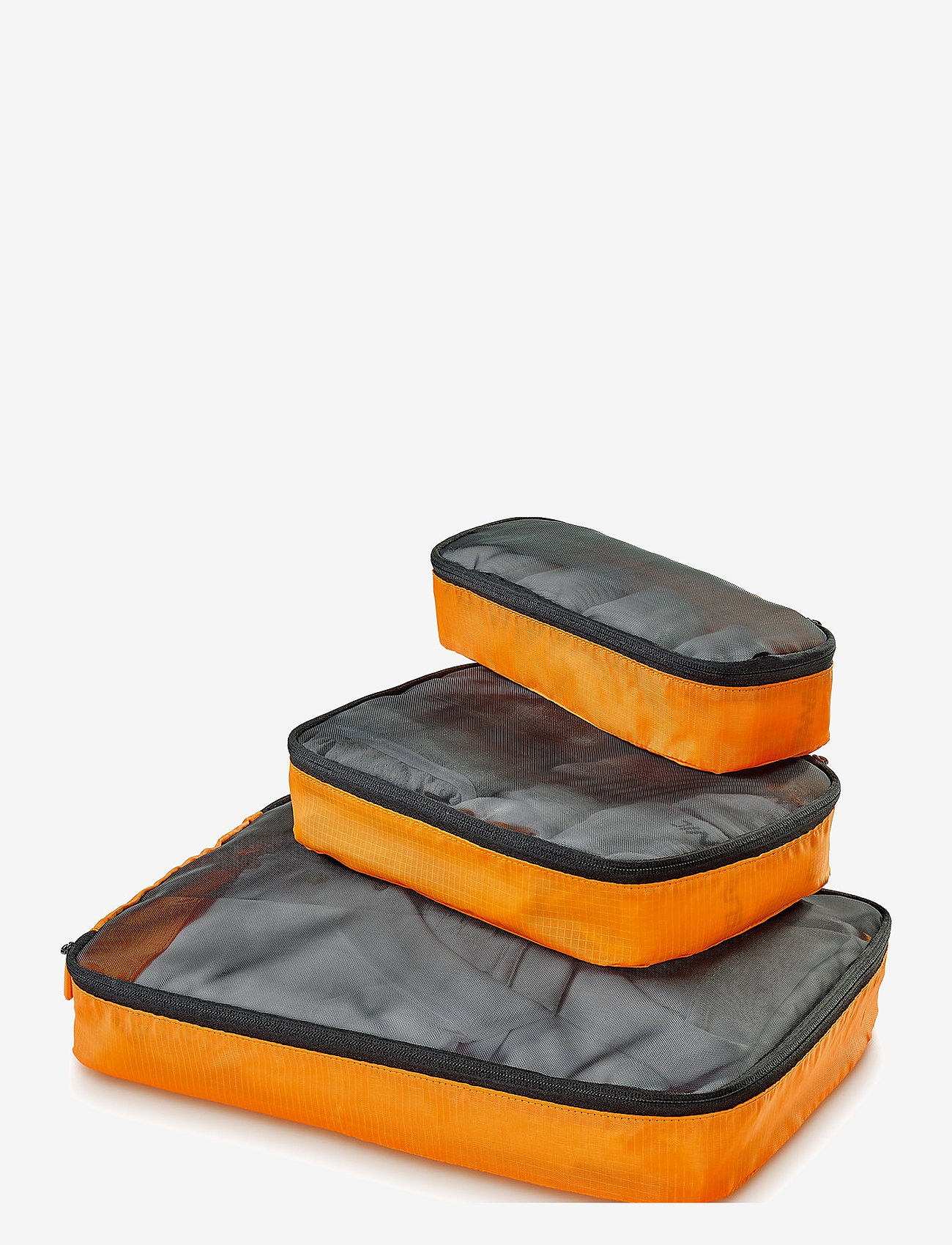 Go Travel - Triple Packing Cubes - travel accessories - orange - 1
