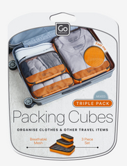 Go Travel - Triple Packing Cubes - travel accessories - orange - 6