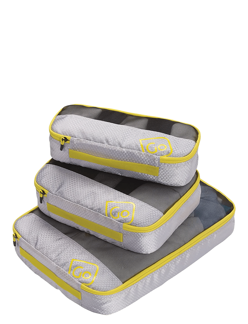Go Travel - Triple Packing Cubes - packfächer - yellow - 0