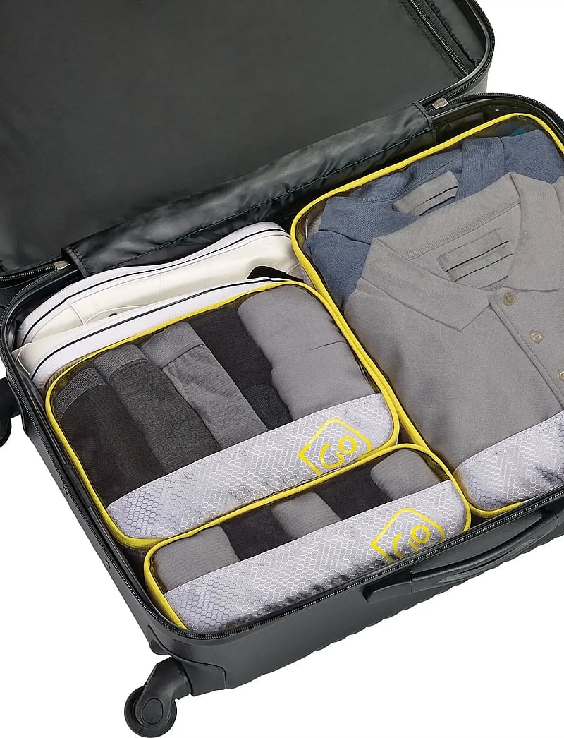 Go Travel - Triple Packing Cubes - packfächer - yellow - 3