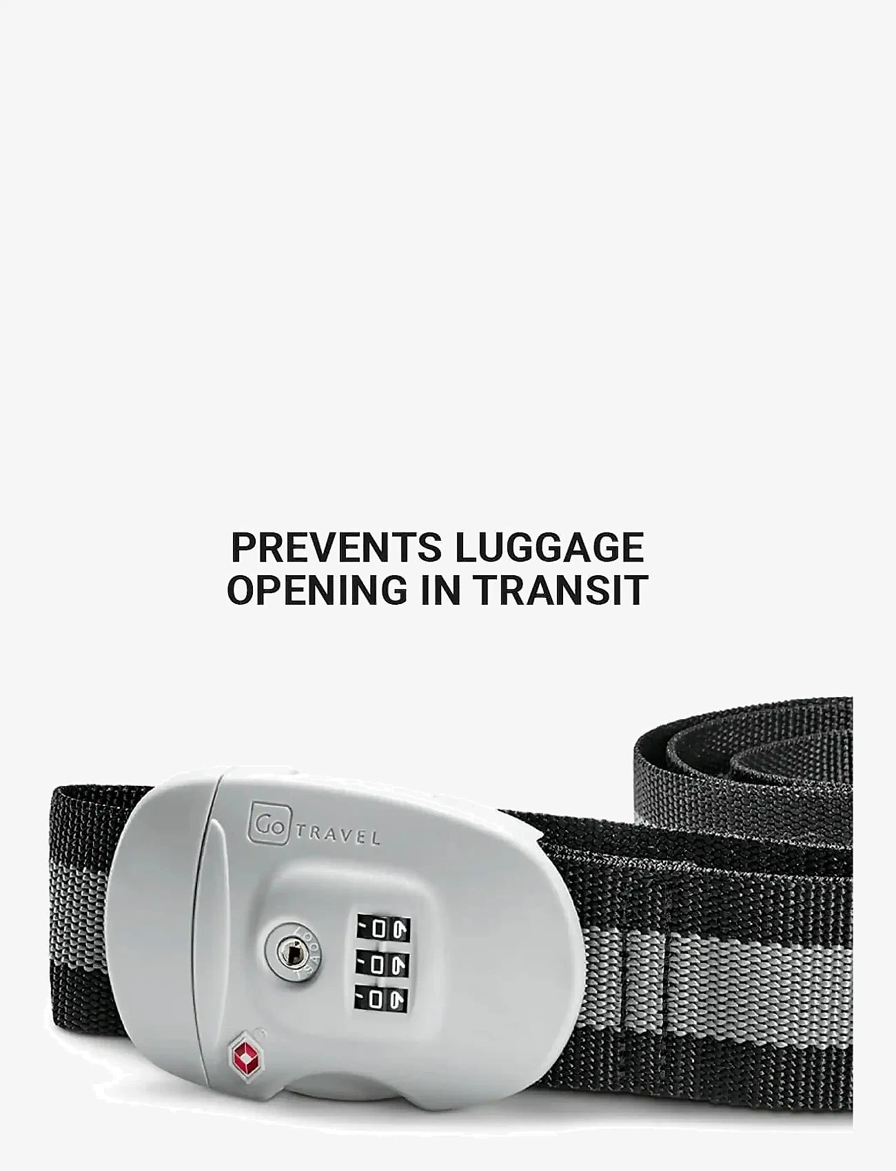 Go Travel - Combi Strap TSA - pakkimise abivahendid - black - 3