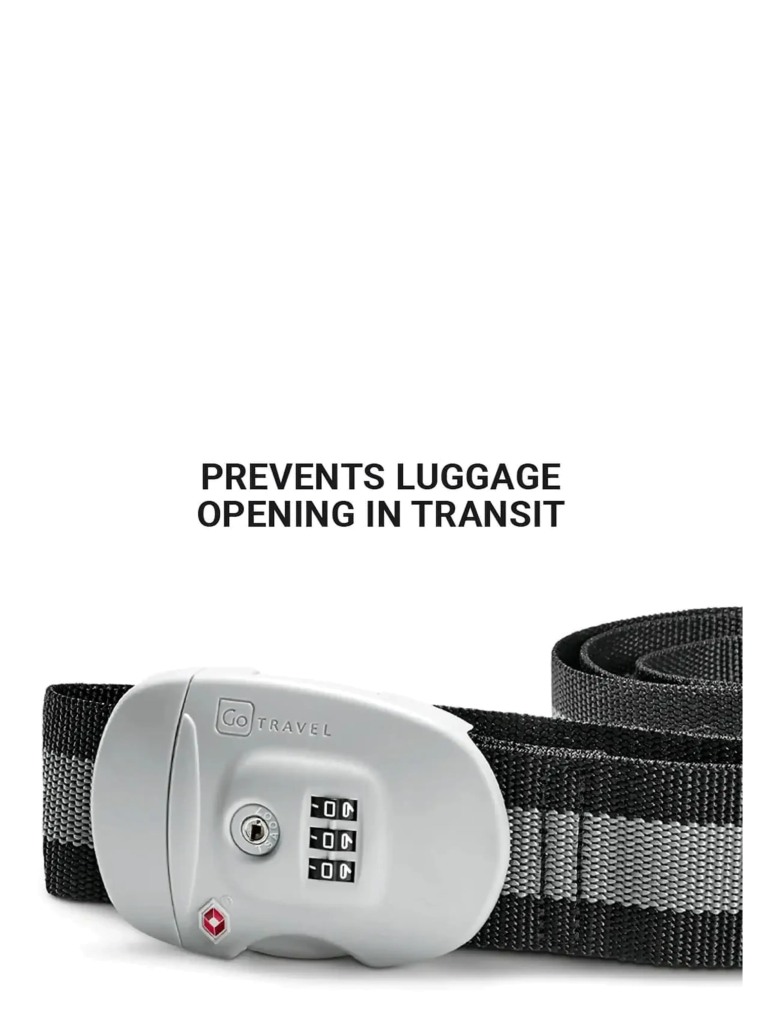 Go Travel - Combi Strap TSA - reisetilbehør - black - 3