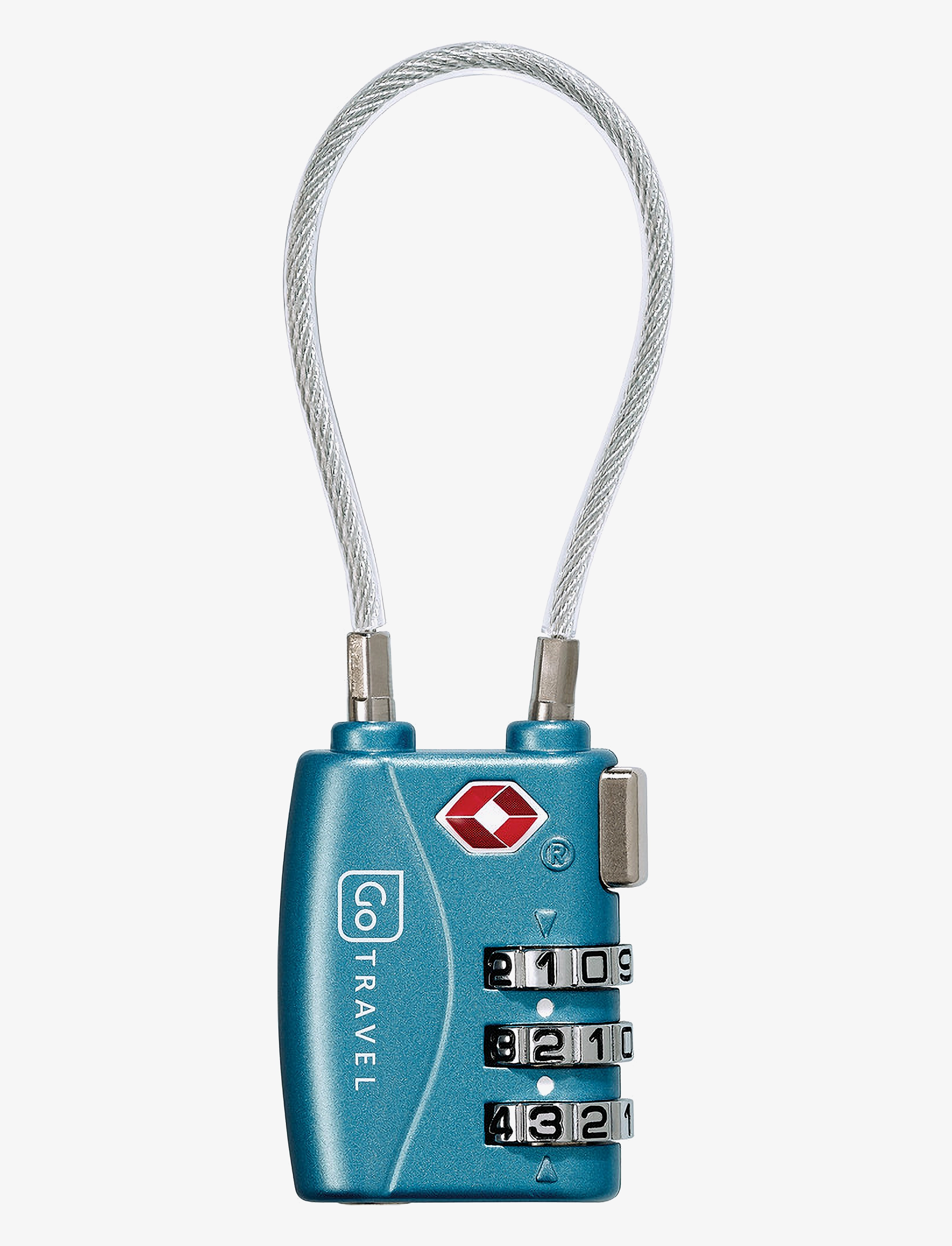 Go Travel - TSA Combi Cable Padlocks - silver - 4