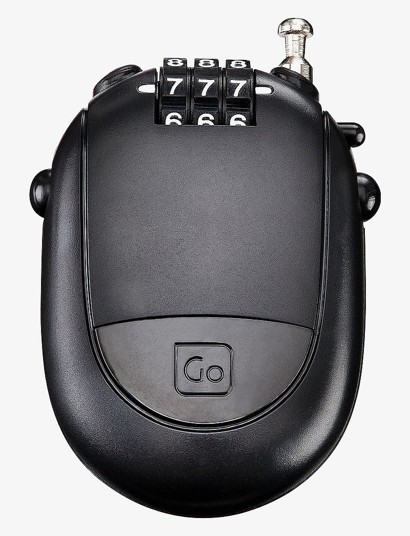 Go Travel - Retractable Cable Padlock - reise-accessoires - black - 2
