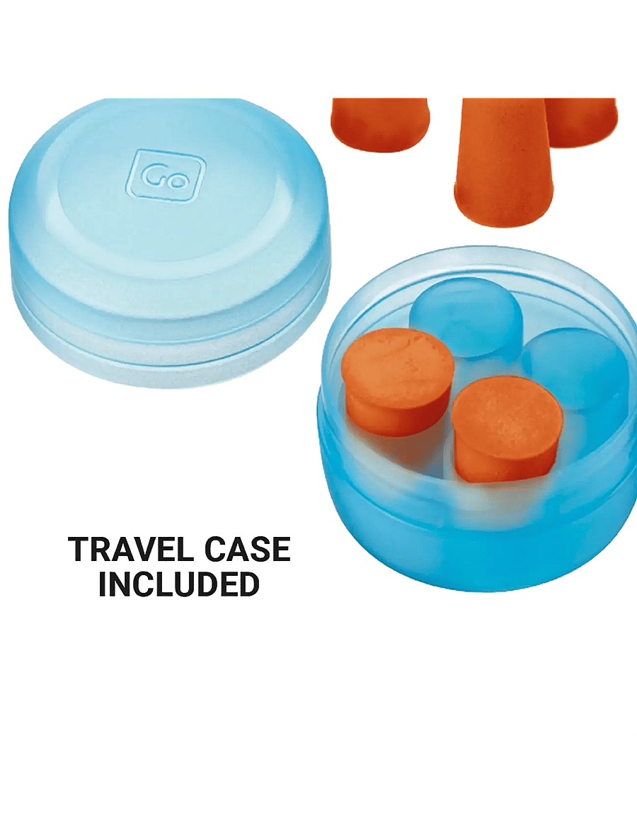 Go Travel - Super Soft Ear Plugs - toilettenartikel - blue - 0