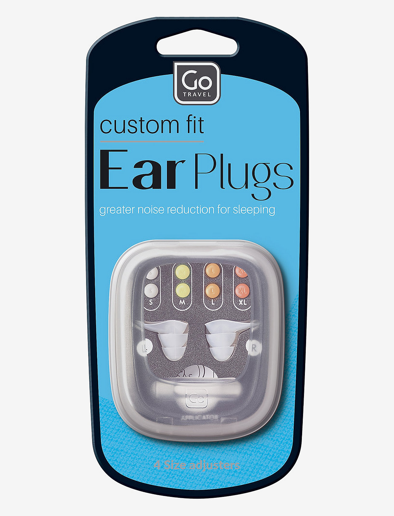 Go Travel - Custom Fit Ear Plugs - shop efter anledning - white - 3