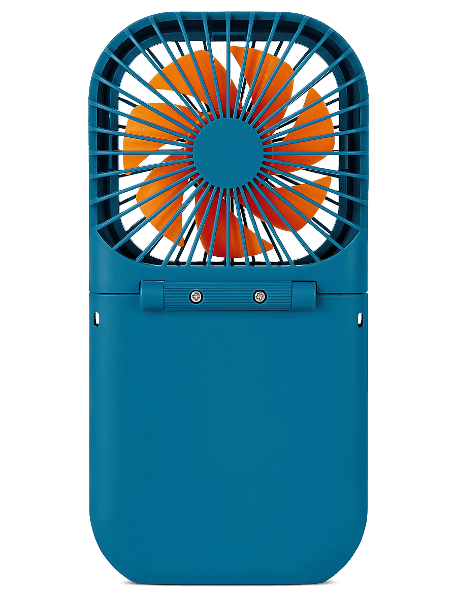 Go Travel - Folding Fan - blue - 4