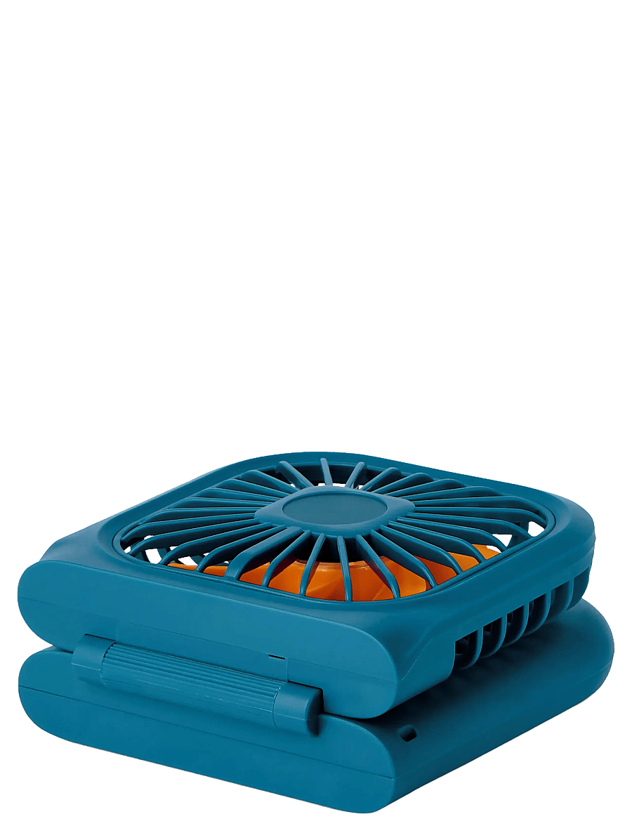 Go Travel - Folding Fan - blue - 5