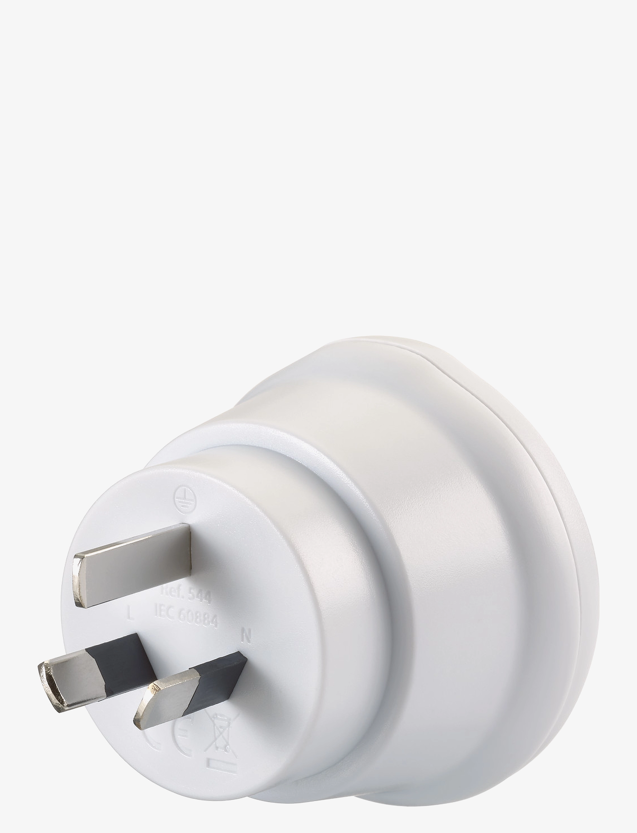 Go Travel - EU-AUS/China Adaptor - tekniska och praktiska tillbehör - white - 1