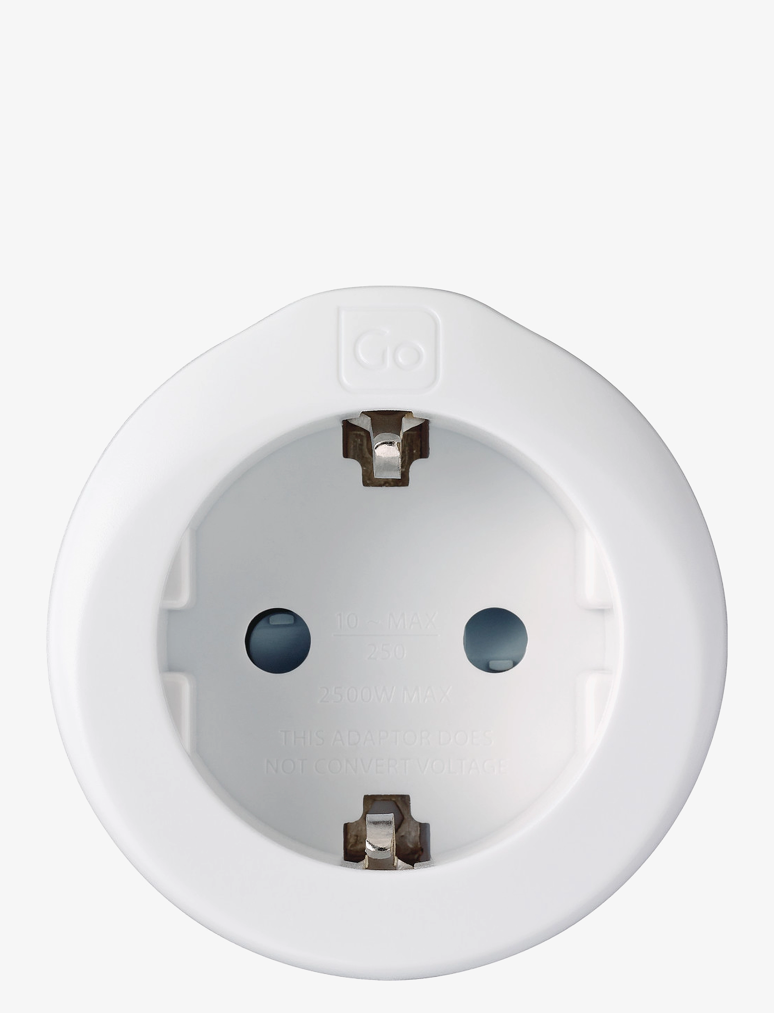 Go Travel - EU-Swiss/Italy Adaptor - technische & hilfreiche accessoires - white - 2