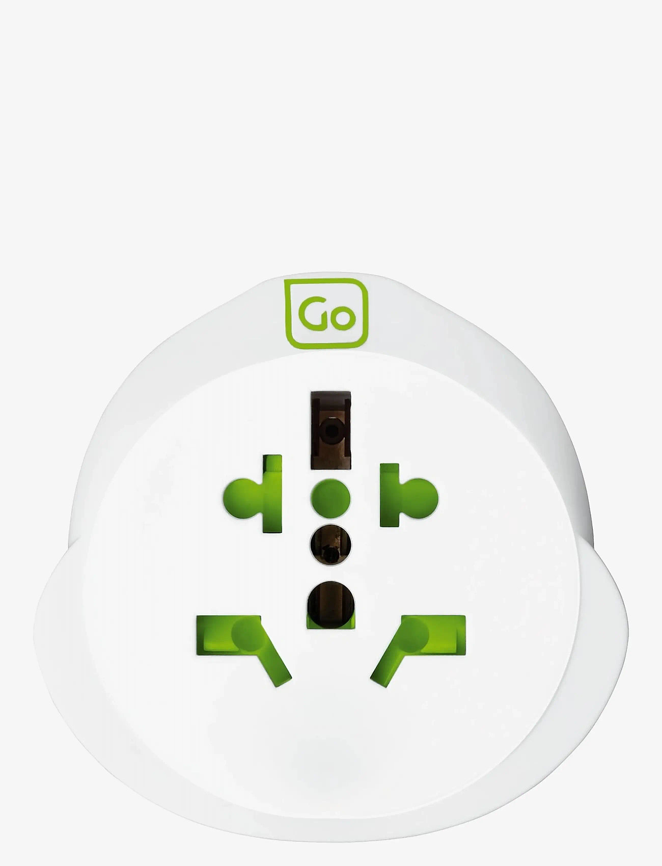 Go Travel - World-EU Adaptor - tech & utility accessories - white - 2