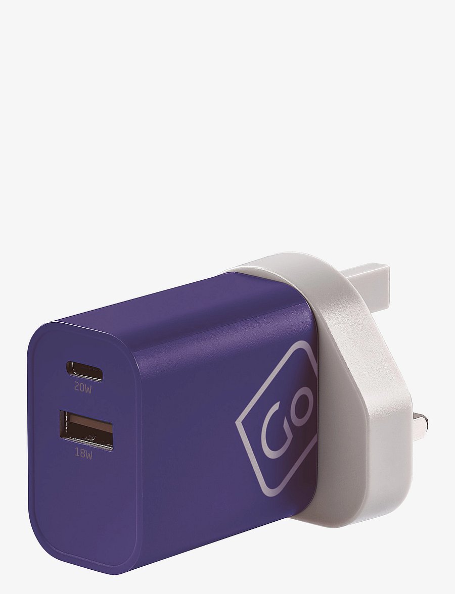 Go Travel - Worldwide USB-A & USB-C Charger - telefoni laadijad ja juhtmed - blue - 1