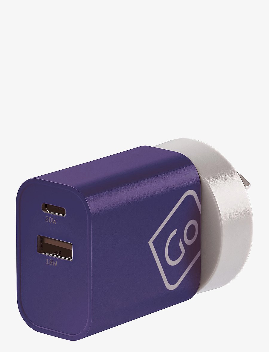 Go Travel - Worldwide USB-A & USB-C Charger - telefoni laadijad ja juhtmed - blue - 4