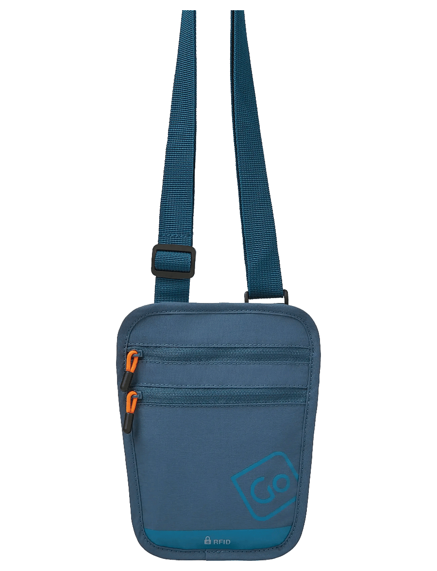 Go Travel - Passport Pouch RFID - passi- ja reisitaskud - blue - 1