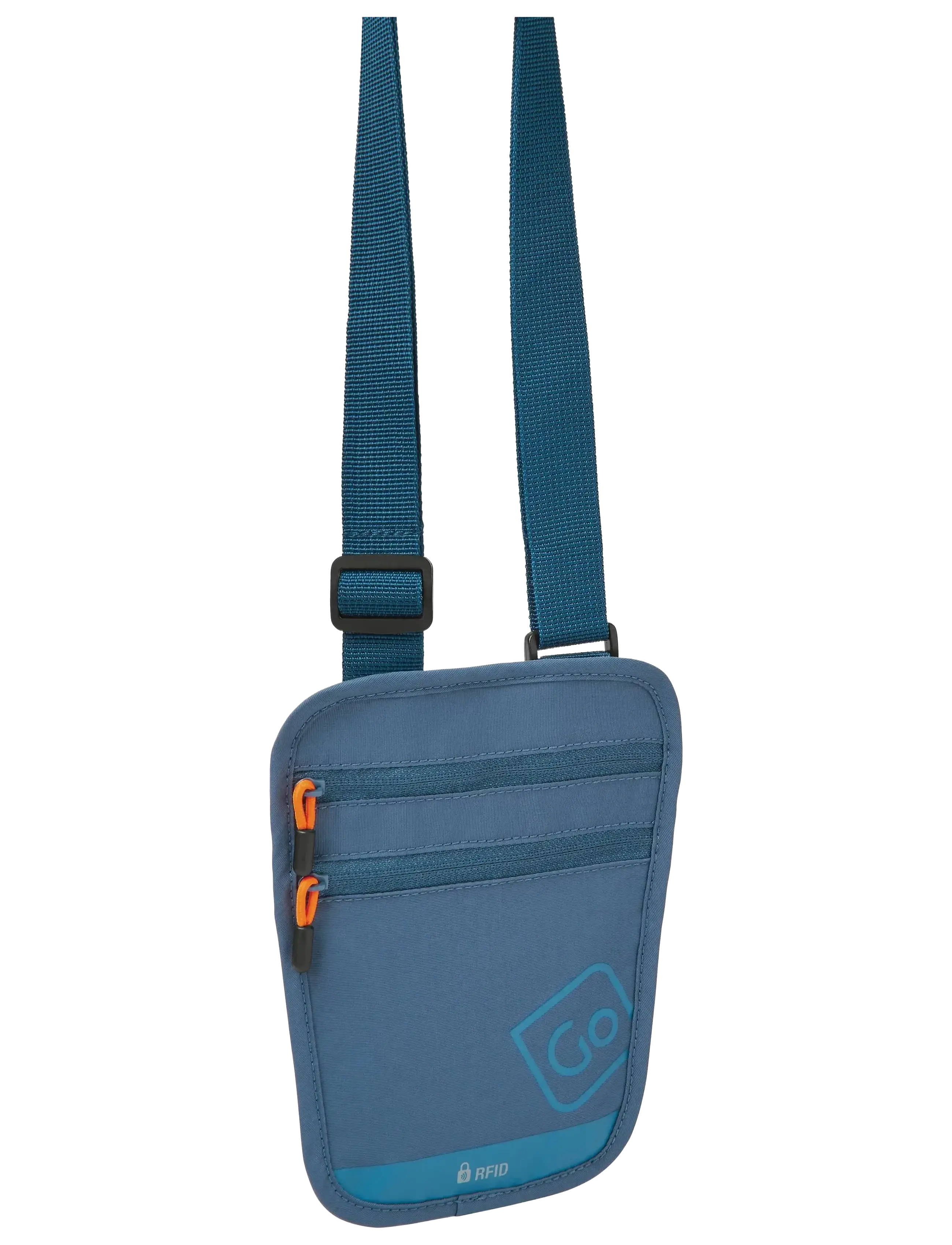 Go Travel - Passport Pouch RFID - laveste priser - blue - 2