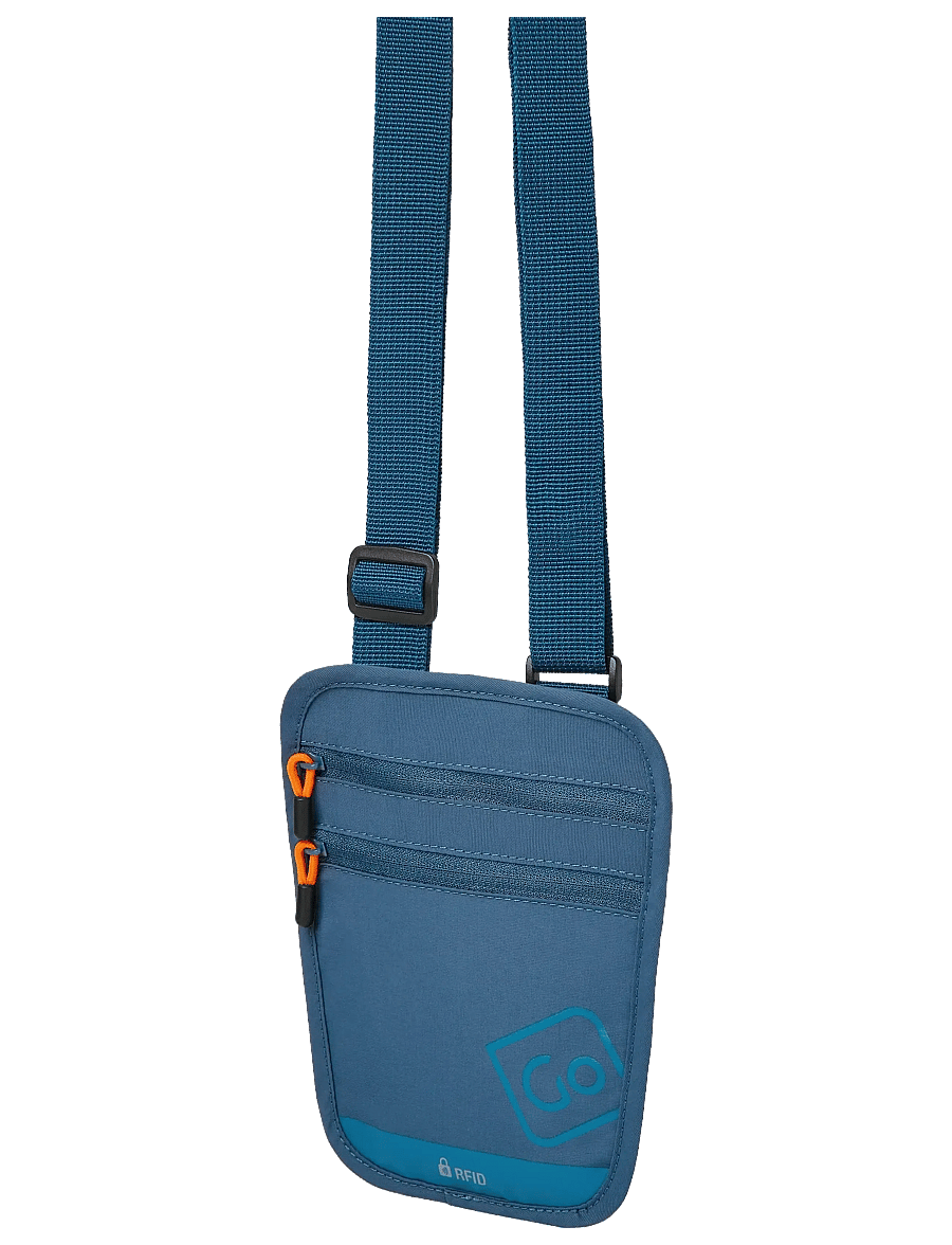 Go Travel - Passport Pouch RFID - passi- ja reisitaskud - blue - 3