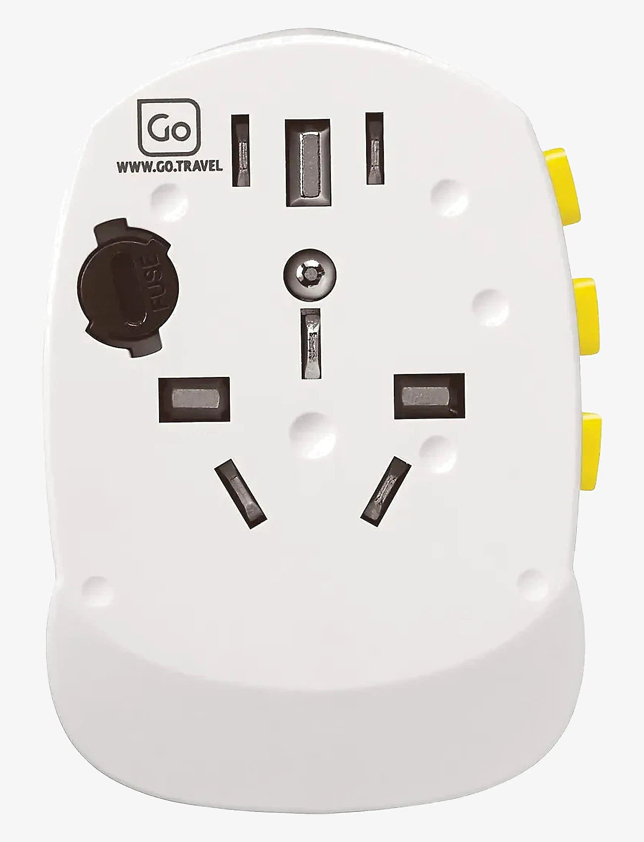 Go Travel - Worldwide adaptor + USB - reise-accessoires - white - 5