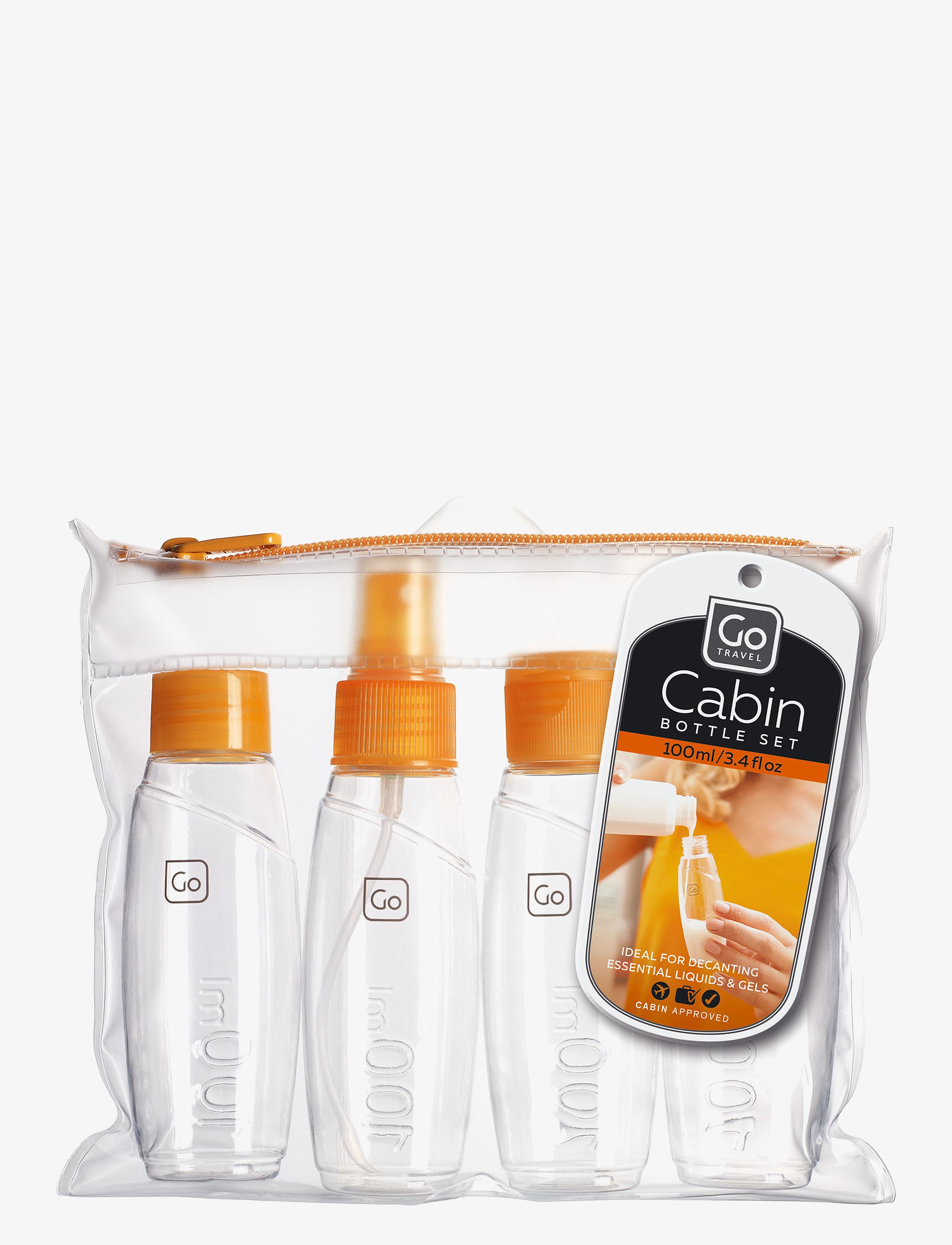 Go Travel - Cabin Bottle Set - laveste priser - orange - 2