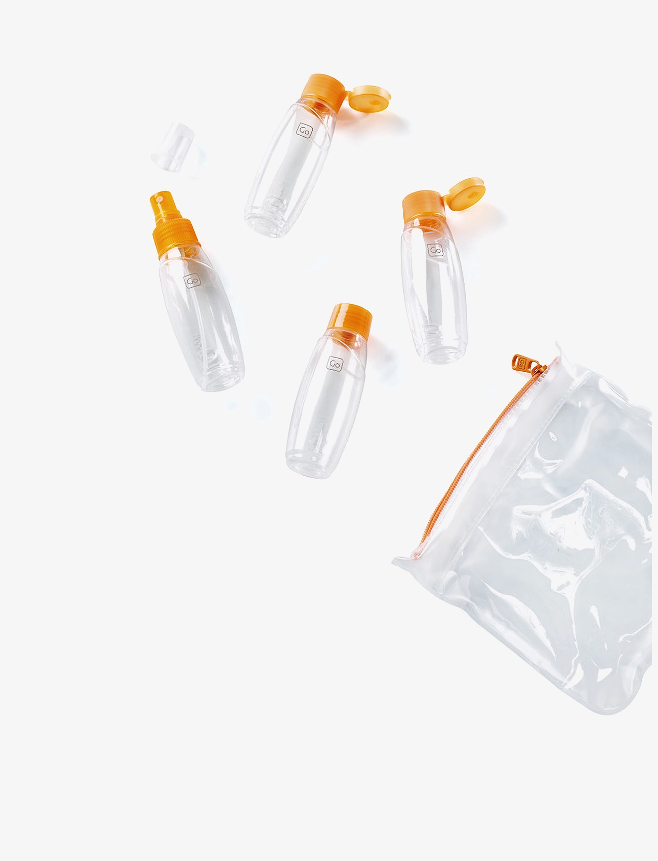 Go Travel - Cabin Bottle Set - tualetes piederumi - orange - 3