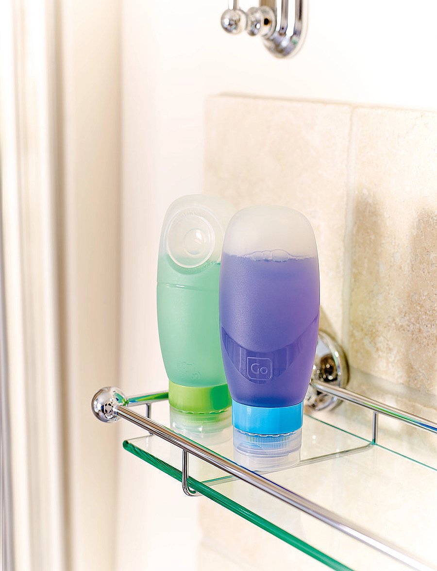 Go Travel - Squeezy Bottles - hügieenitarbed - white - 3