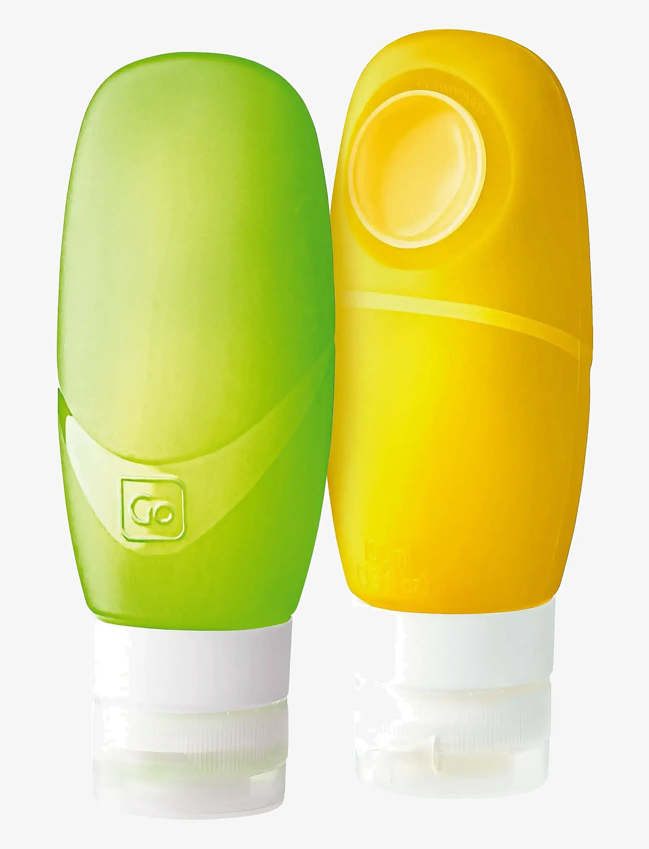 Go Travel - Duo Squeezy Bottles (100ml) - toiletries - yellow - 1