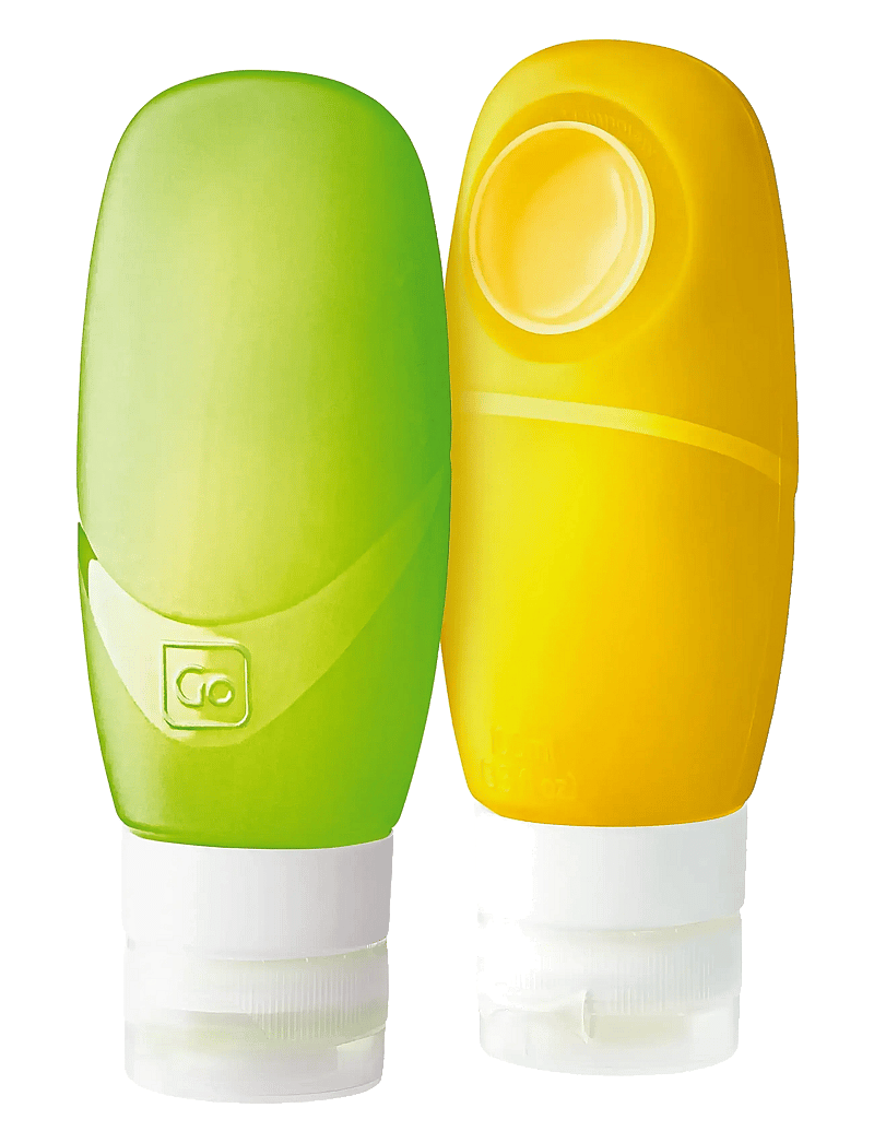 Go Travel - Duo Squeezy Bottles (100ml) - toilettenartikel - yellow - 1