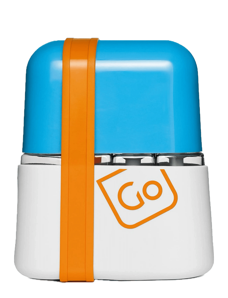 Go Travel - Compact 3-in-1 Bottle Set - blue - 1