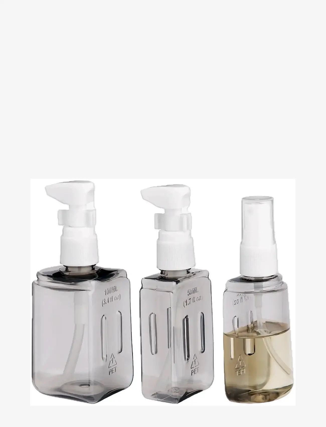 Go Travel - Compact 3-in-1 Bottle Set - toiletries - blue - 2