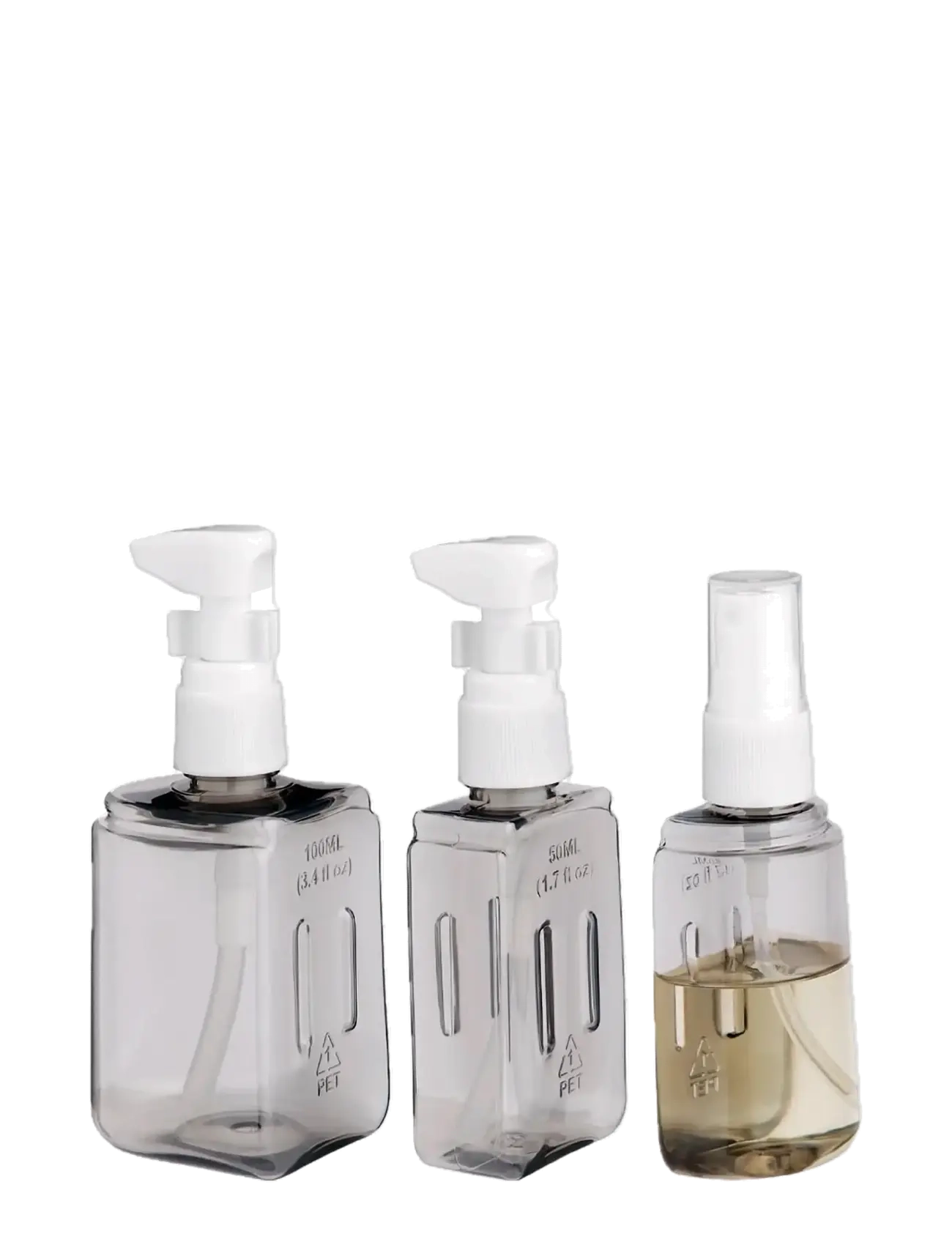 Go Travel - Compact 3-in-1 Bottle Set - blue - 2
