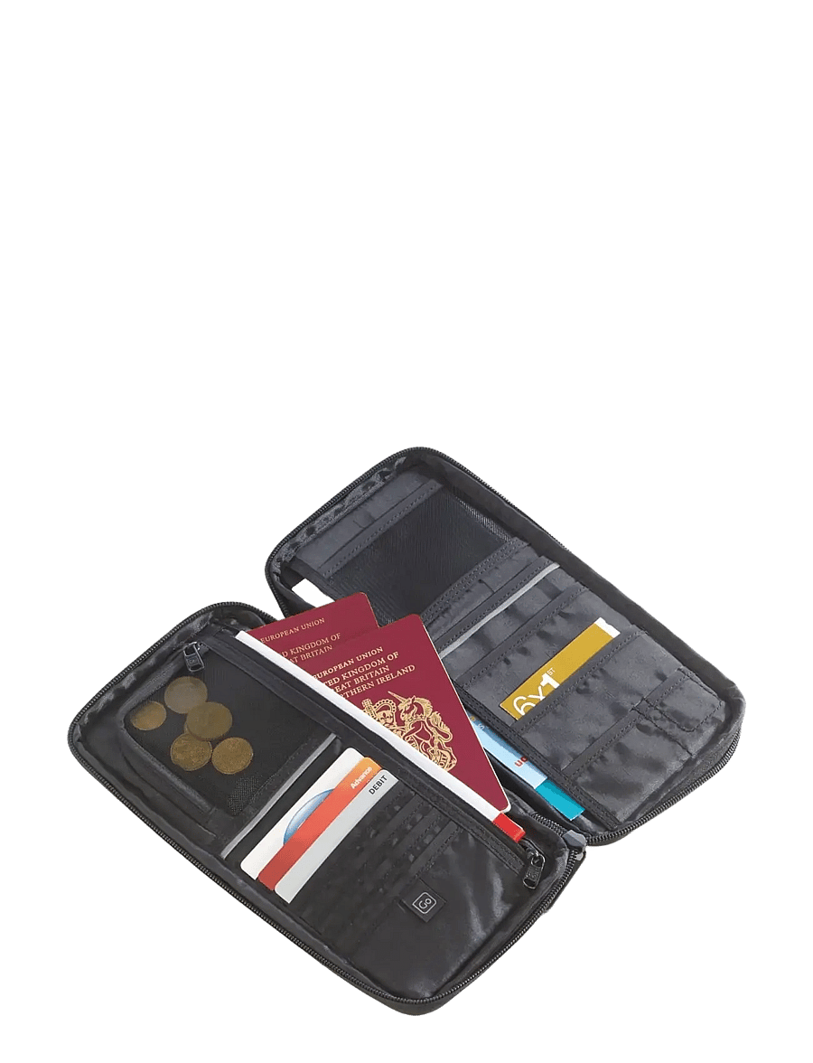 Go Travel - RFID Organiser - portemonnaies - black - 0