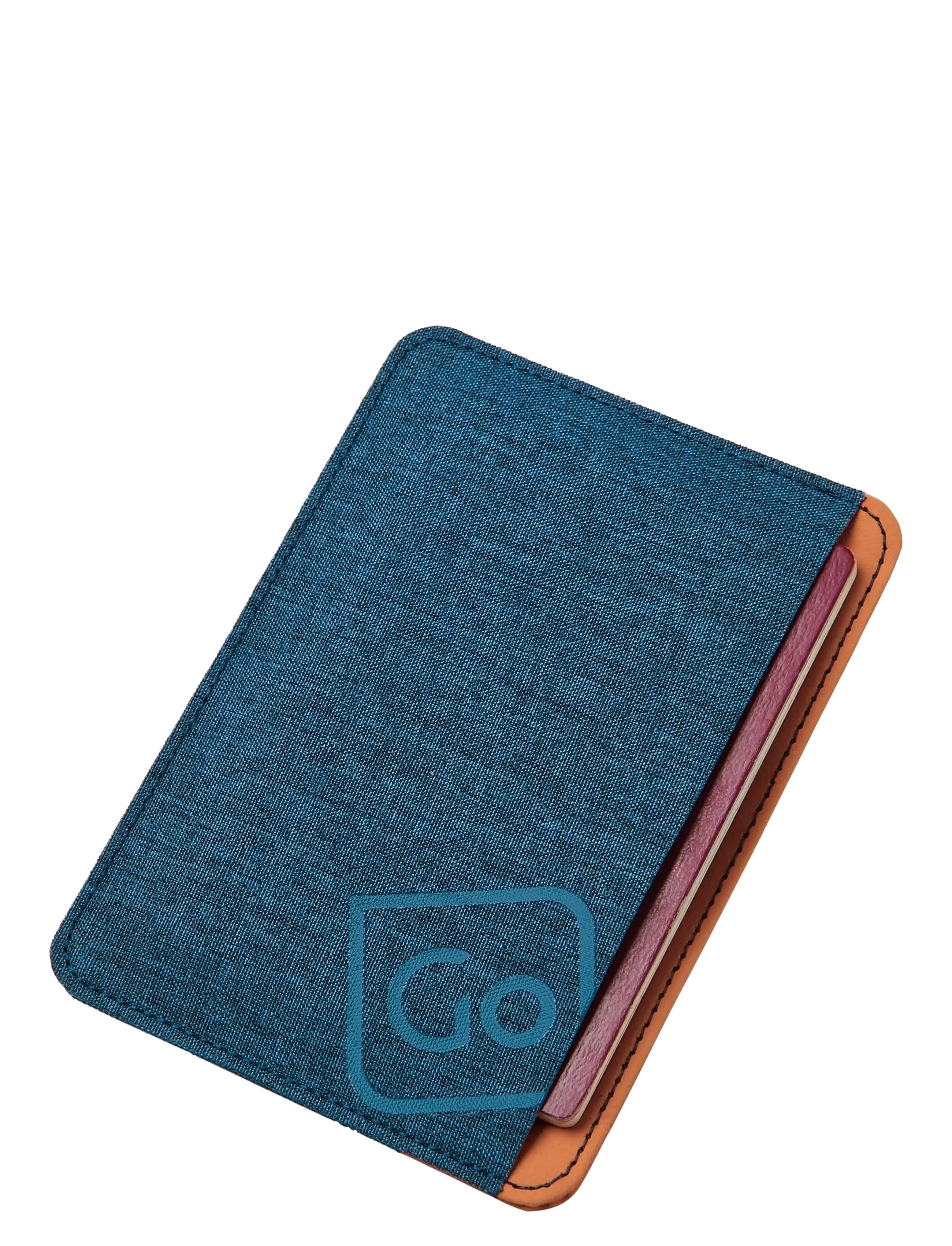 Go Travel The Passport Slip RFID - Korthållare - GREY / blue