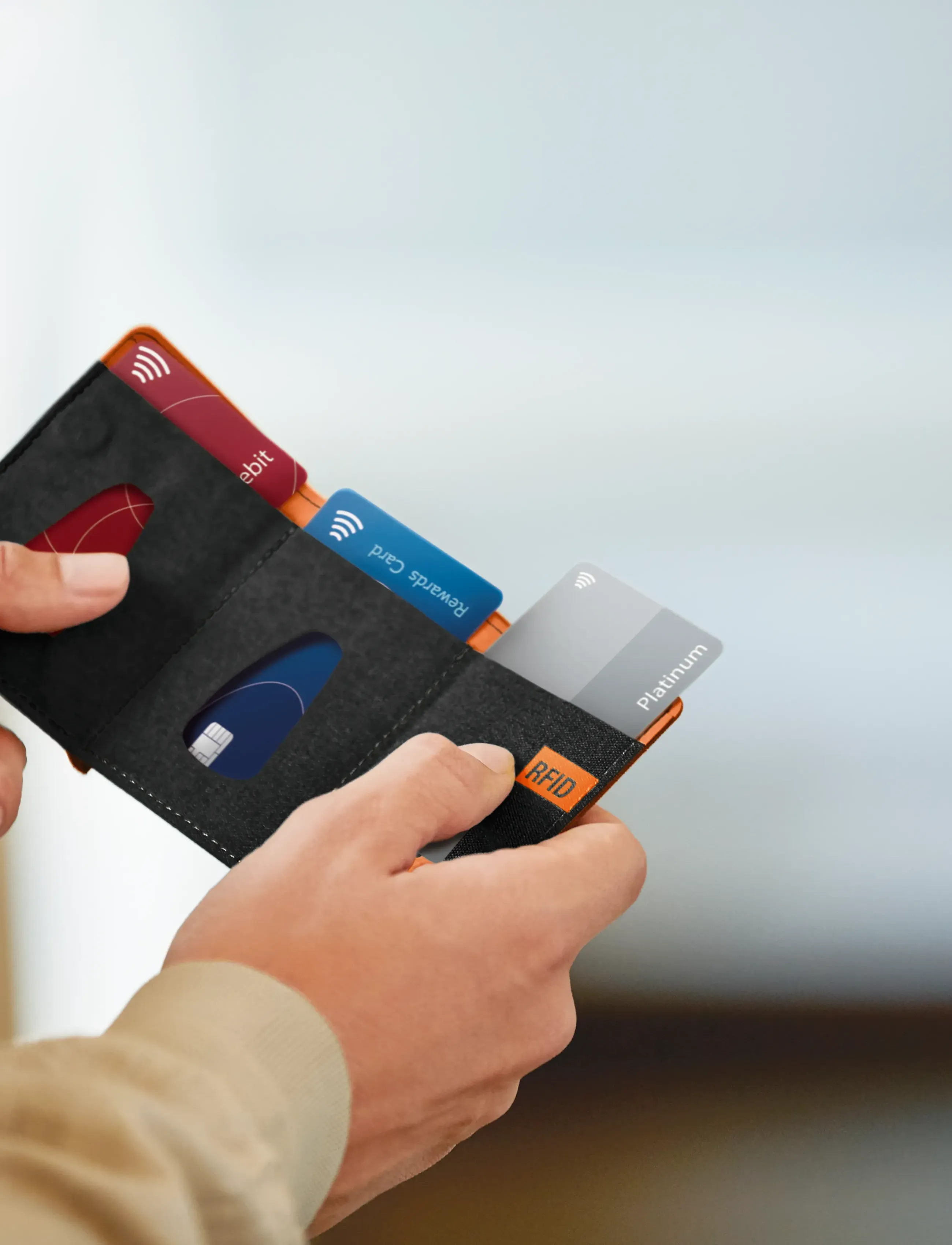 Go Travel The Micro Wallet RFID - Travel - BLACK / black