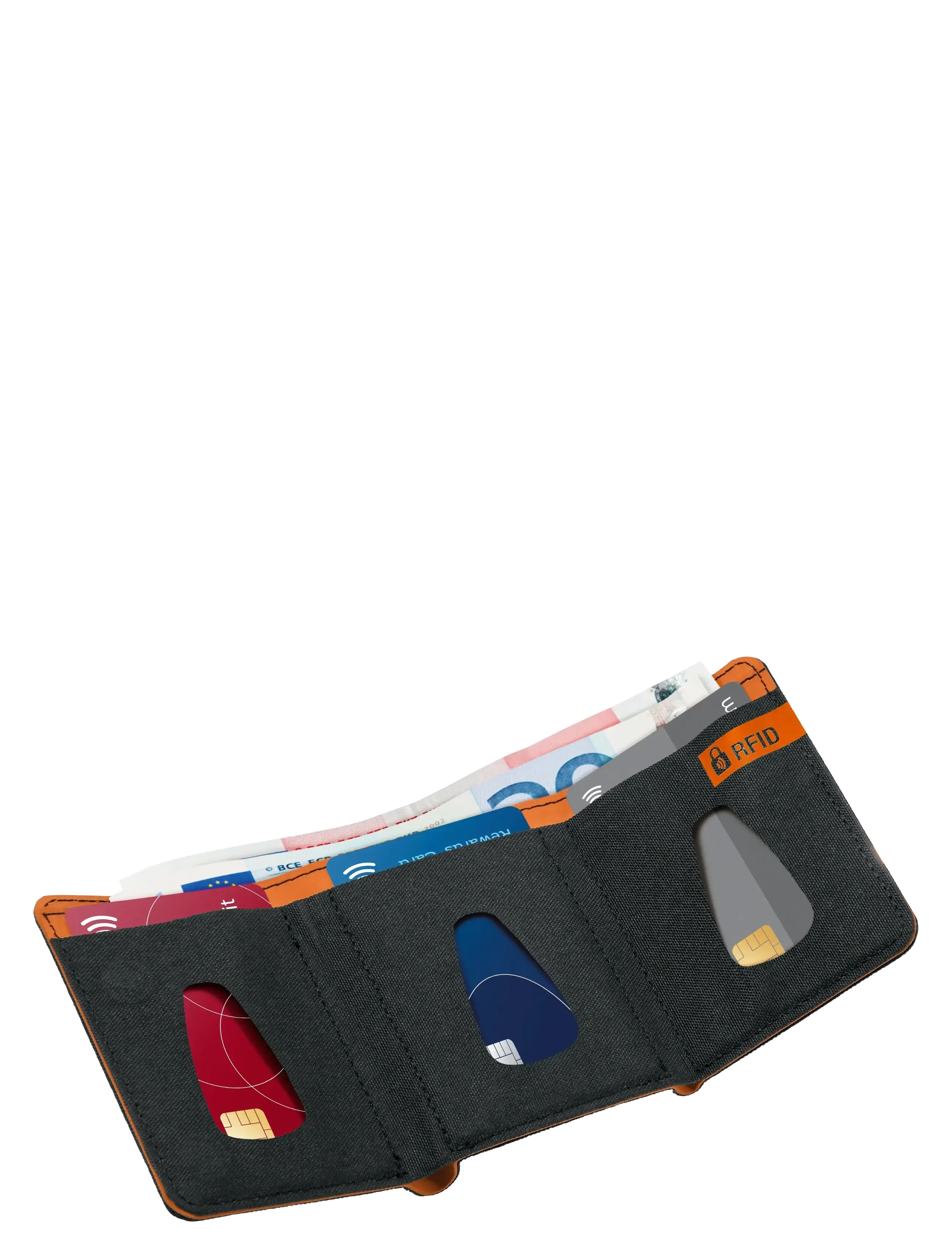 Go Travel - The Micro Wallet RFID - portemonnaies - black - 5