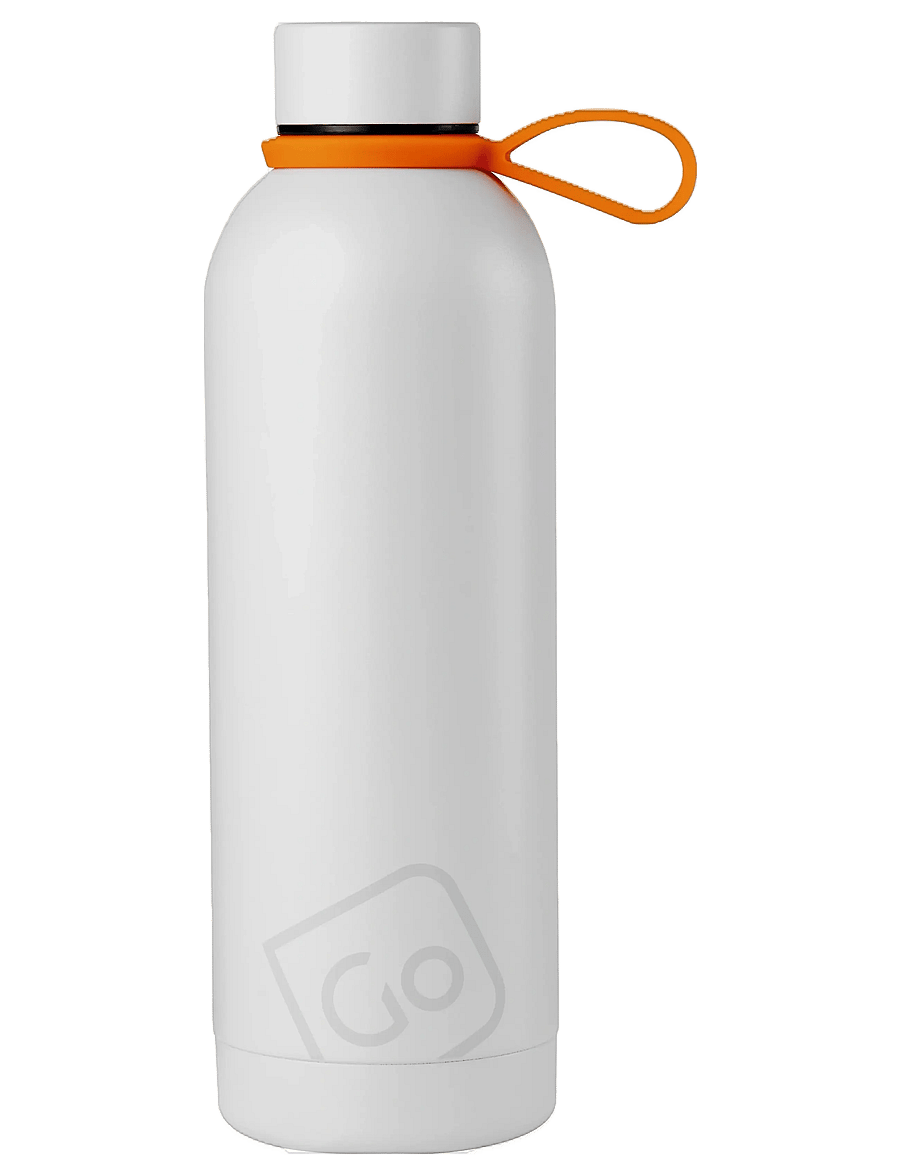 Go Travel - Insulated Drinks Bottle - kelionių patogumo priedai - orange - 0